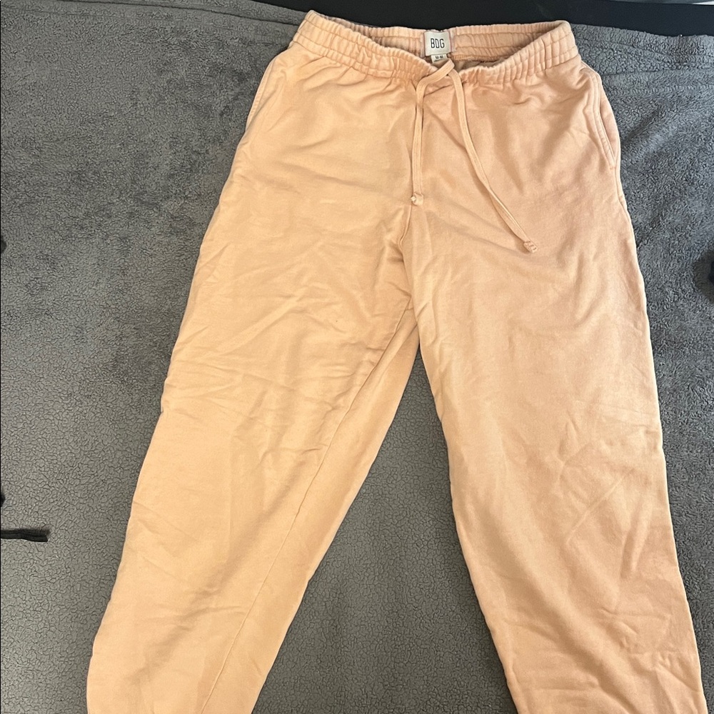 BDG Light Pink Drawstring Pants